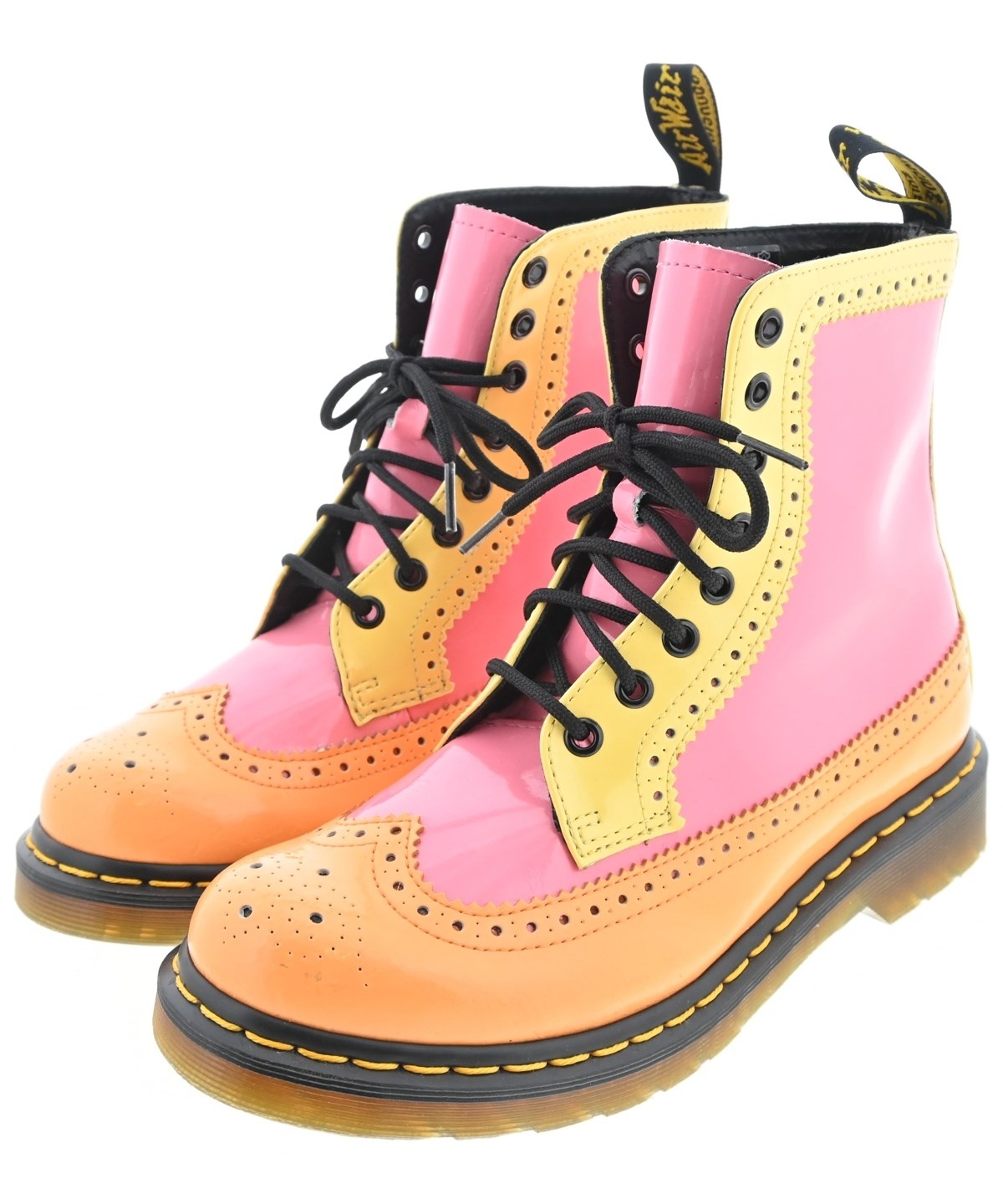 Dr.Martens（ドクターマーチン）ブーツ ピンク サイズ:UK6(24.5cm位