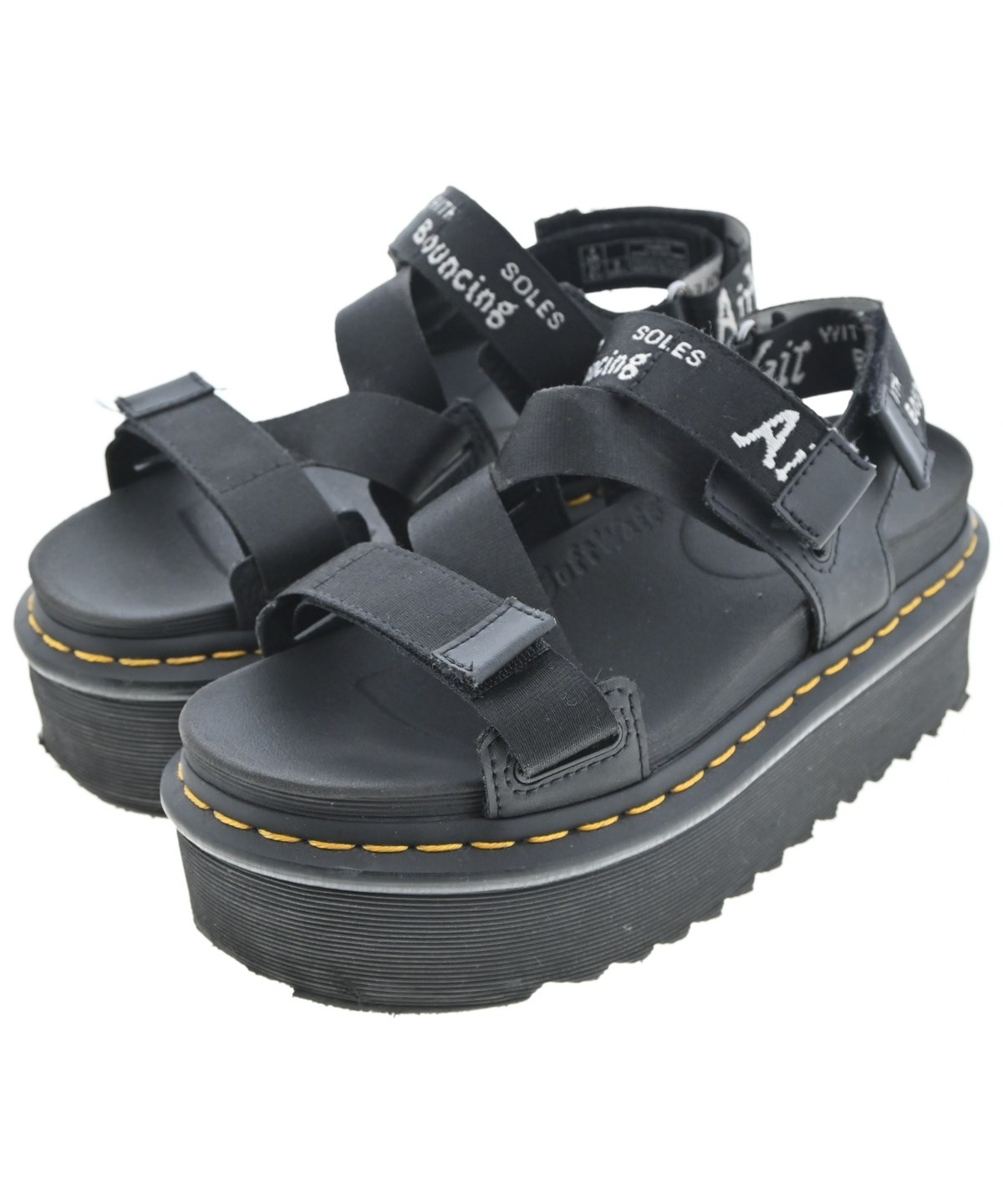 Dr.Martens（ドクターマーチン）サンダル 黒 サイズ:UK4(22.5cm位