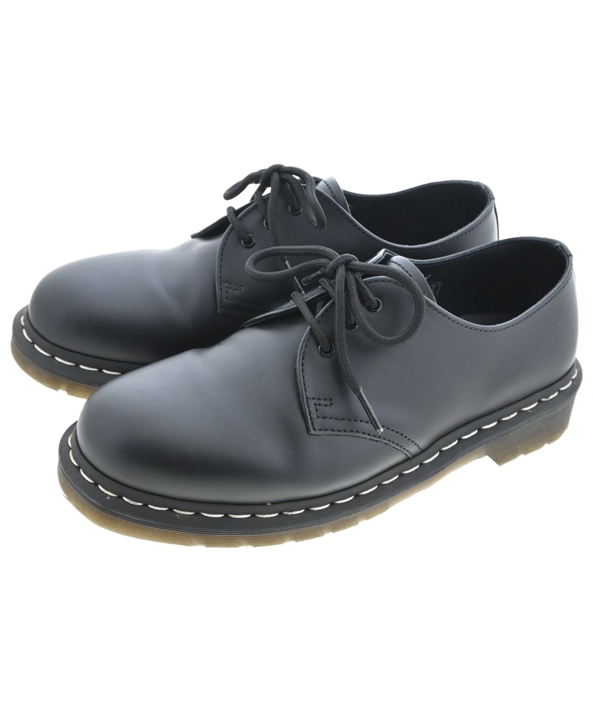 Dr. Martens ブラックレザー ドレスシューズ　26㎝ Dr.Martens（ドクターマーチン）ビジネス・ドレスシューズ 黒 サイズ