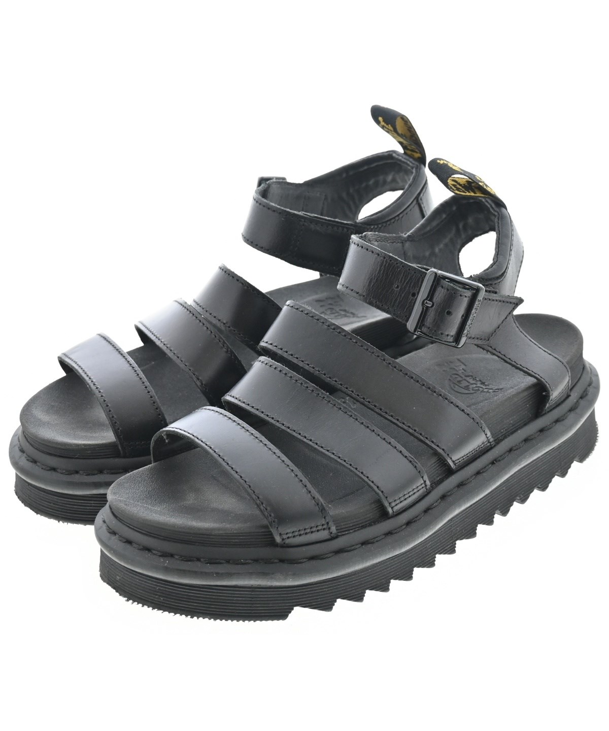 Dr. Martens AirWair サンダルブラック　23.5〜24cm Dr.Martens（ドクターマーチン）サンダル 黒 サイズ:UK5(23.5cm位