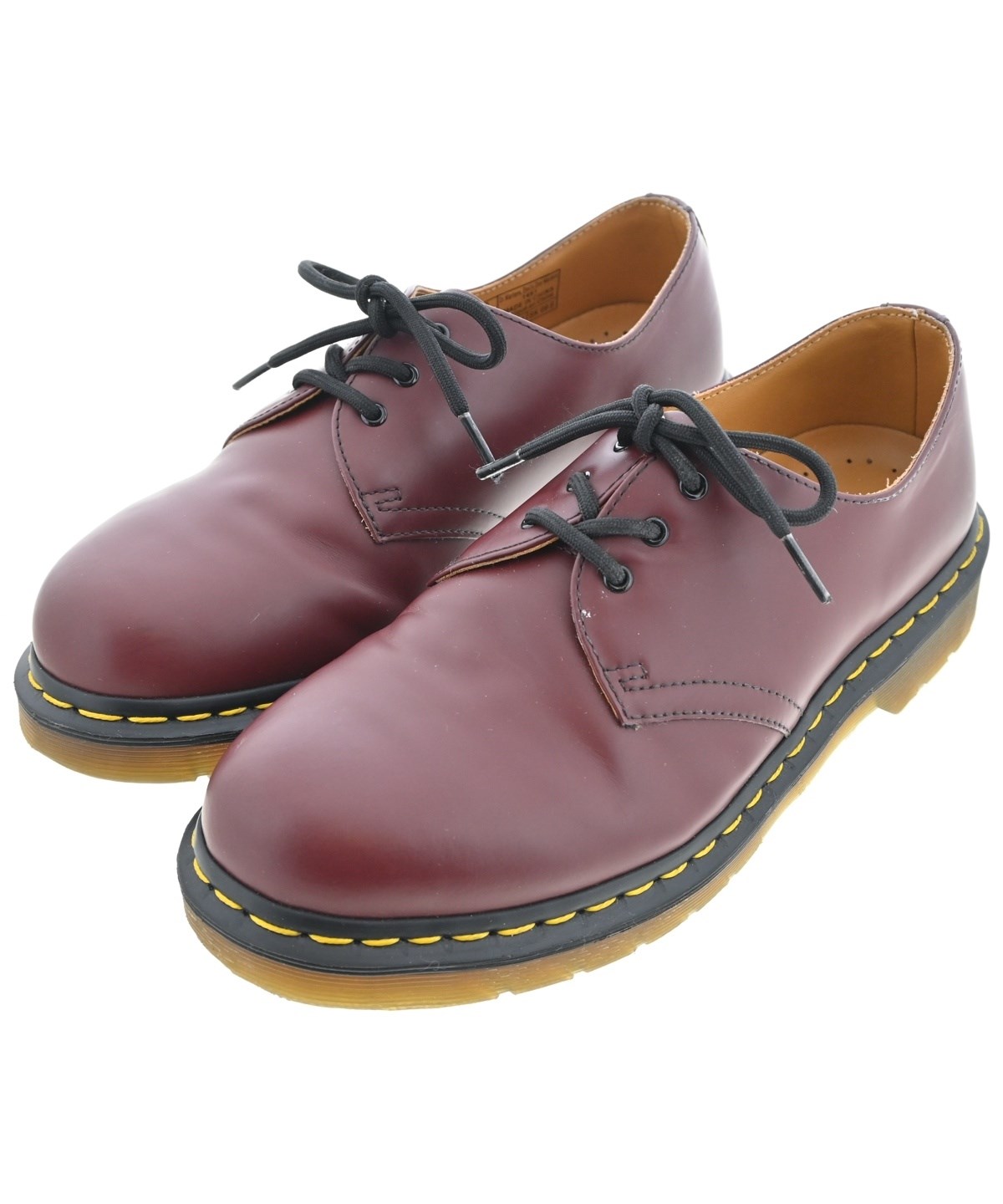 Dr. Martens バーガンディ ドレスシューズ Dr.Martens（ドクターマーチン）ビジネス・ドレスシューズ 赤 サイズ