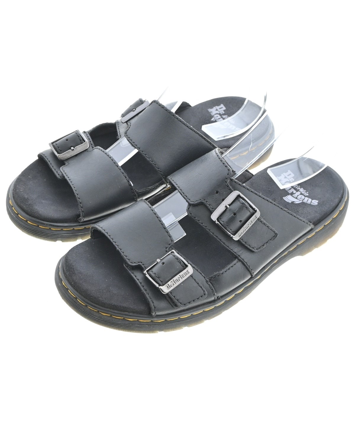 Dr.Martens（ドクターマーチン）サンダル 黒 サイズ:UK6(24.5cm位