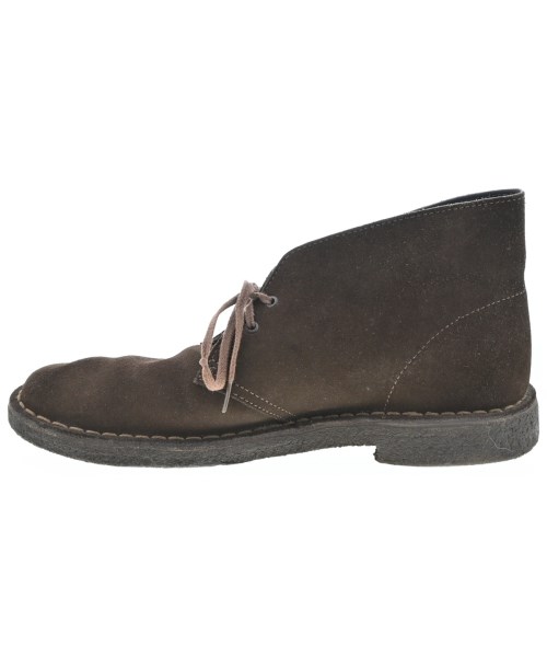 clarks（クラークス）ブーツ 茶 サイズ:8 1/2(27cm位) メンズ/2200618996025