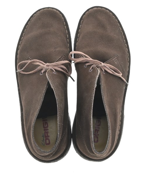 clarks（クラークス）ブーツ 茶 サイズ:8 1/2(27cm位) メンズ/2200618996025