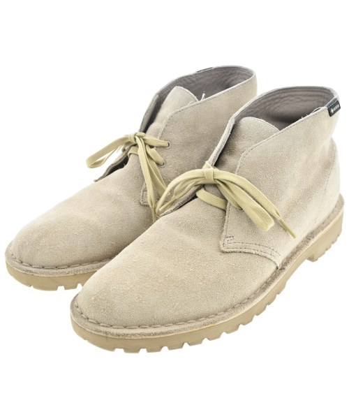 clarks(クラークス)ブーツ ベージュ サイズ:9 1/2(27.5cm位)/2200635327017
