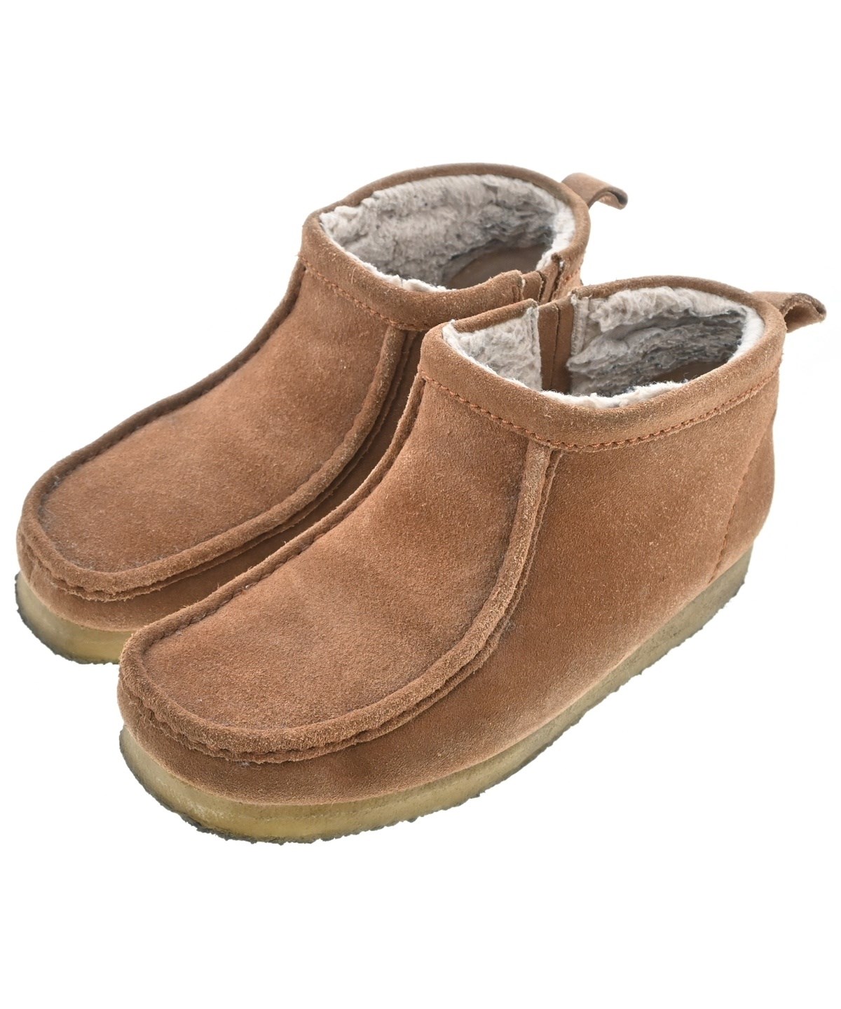 clarks（クラークス）ブーツ 茶 サイズ:8 1/2(26.5cm位) メンズ