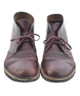 clarks（クラークス）ブーツ 赤 サイズ:8 1/2(27cm位) メンズ/2200669768039