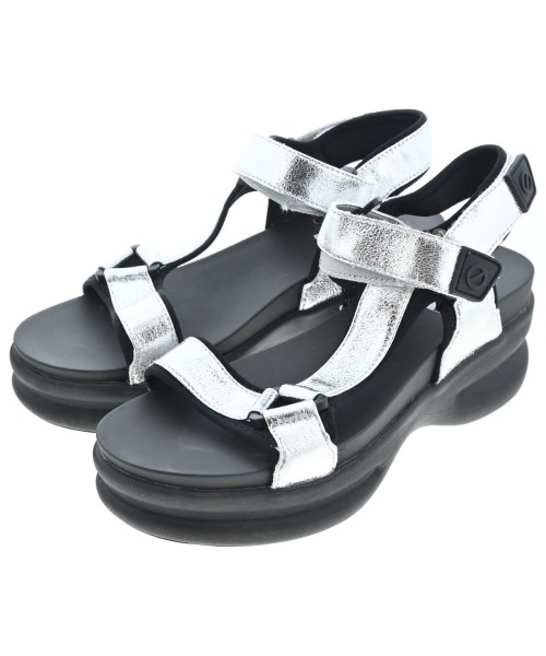 NO NAME(ノーネーム)サンダル シルバー サイズ:EU38(24.5cm位)/2200656268016