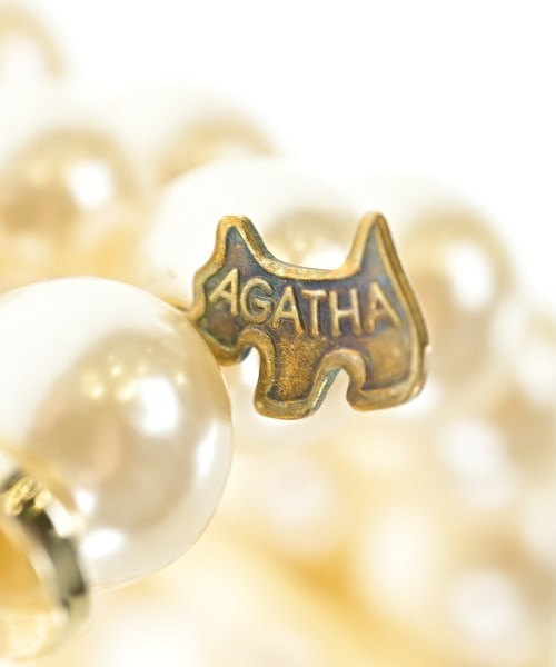 AGATHA（アガタ）ブレスレット・バングル 白 サイズ:- レディース/2200664045050