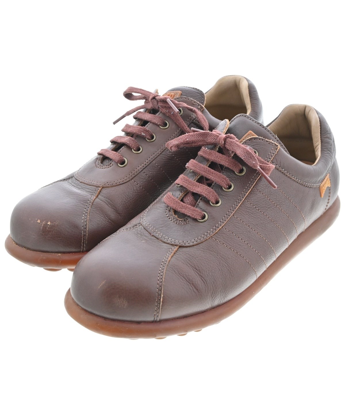 【42サイズ（27cm）】CAMPER Peu ブラウンレザーシューズ Peu Brown Casual for Men - Autumn / Winter collection - Camper USA
