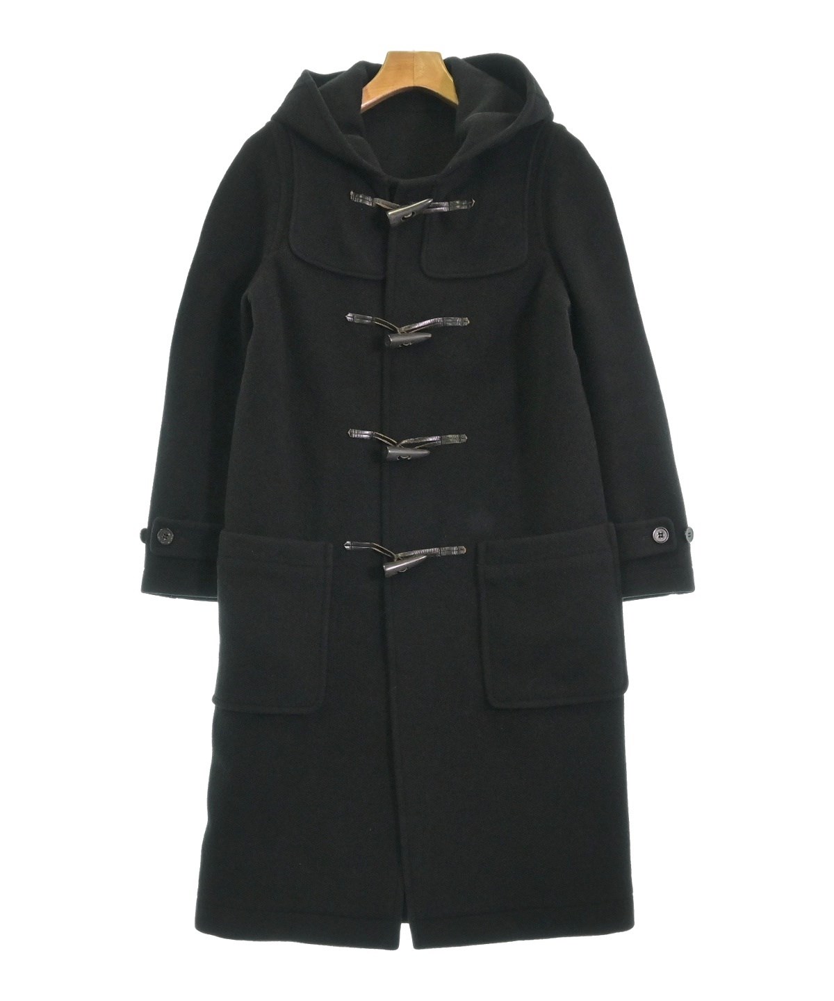 DRESSTERIOR ドレステリア ダッフルコート 黒 0123724D0008 DRESSTERIOR（ドレステリア）ダッフルコート 黒 サイズ:38(M位