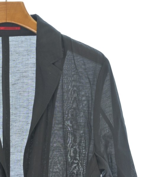 DRESSTERIOR（ドレステリア）ノーカラージャケット 黒 サイズ:36(S位) レディース/2200621985085