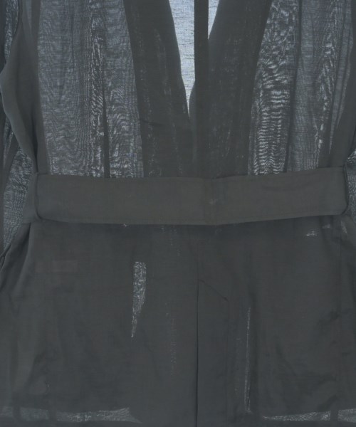 DRESSTERIOR（ドレステリア）ノーカラージャケット 黒 サイズ:36(S位) レディース/2200621985085