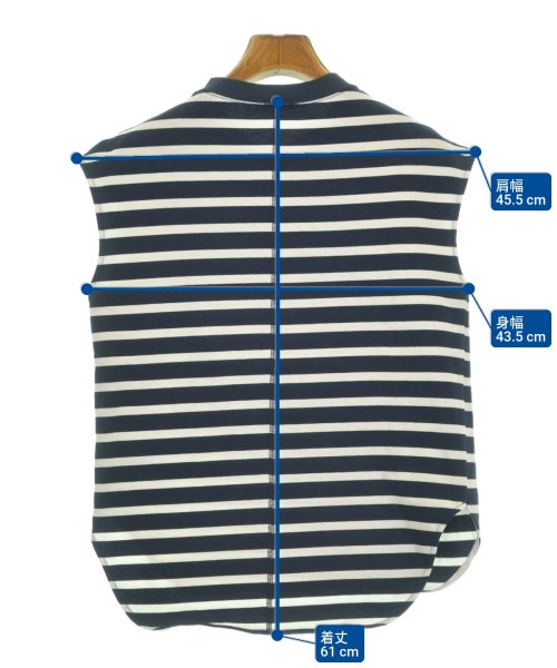 DRESSTERIOR（ドレステリア）ノースリーブ 紺 サイズ:36(S位) レディース/2200634926266