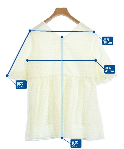 DRESSTERIOR（ドレステリア）ブラウス 白 サイズ:-(M位) レディース/2200631883081