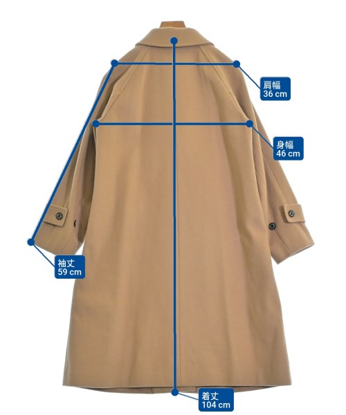 DRESSTERIOR（ドレステリア）ステンカラーコート ベージュ サイズ:36(S位) レディース/2200637256018