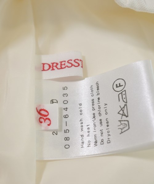 DRESSTERIOR（ドレステリア）スラックス 白 サイズ:36(S位) レディース/2200623094044