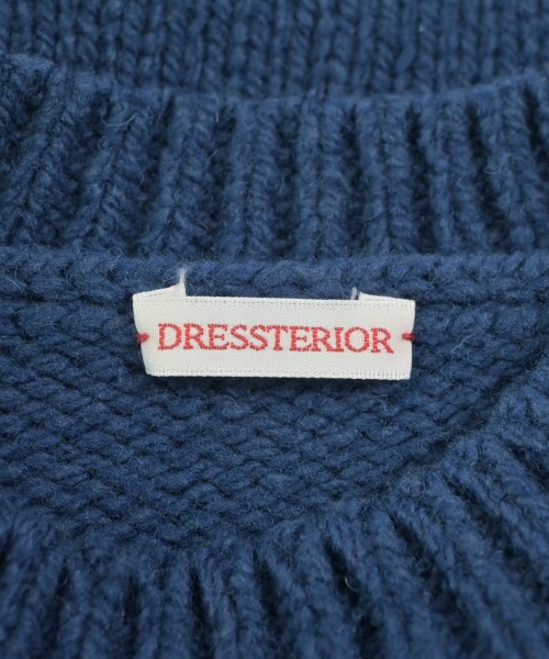DRESSTERIOR（ドレステリア）ニット・セーター 青 サイズ:F レディース/2200623735022