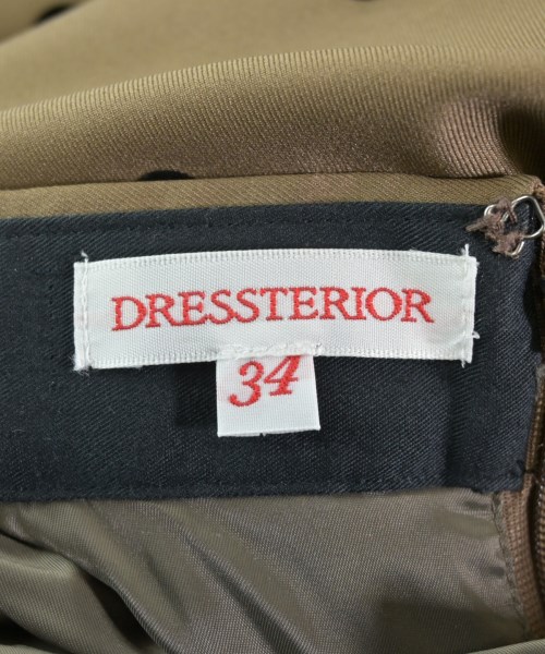 DRESSTERIOR（ドレステリア）ロング・マキシ丈スカート 茶 サイズ:34(XS位) レディース/2200639307039