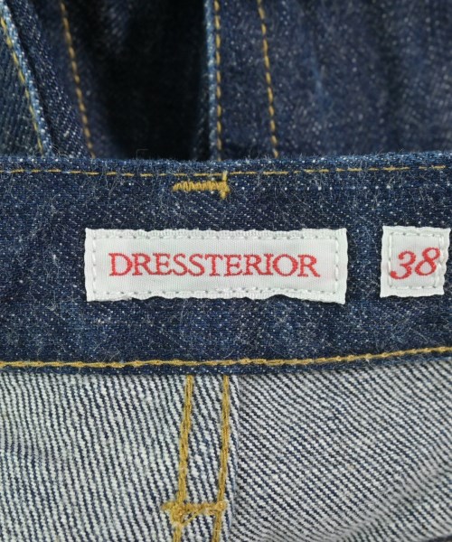 DRESSTERIOR（ドレステリア）デニムパンツ 紺 サイズ:38(M位) レディース/2200637008136