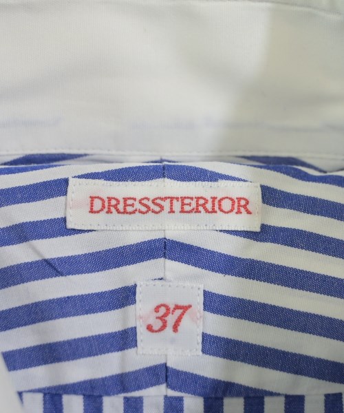 DRESSTERIOR（ドレステリア）ドレスシャツ 青 サイズ:37(XS位) メンズ/2200631350163