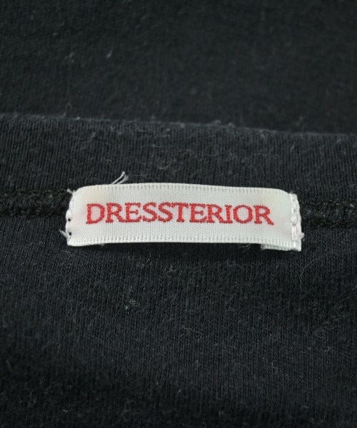 DRESSTERIOR（ドレステリア）Tシャツ・カットソー 黒 サイズ:38(S位) メンズ/2200625945054