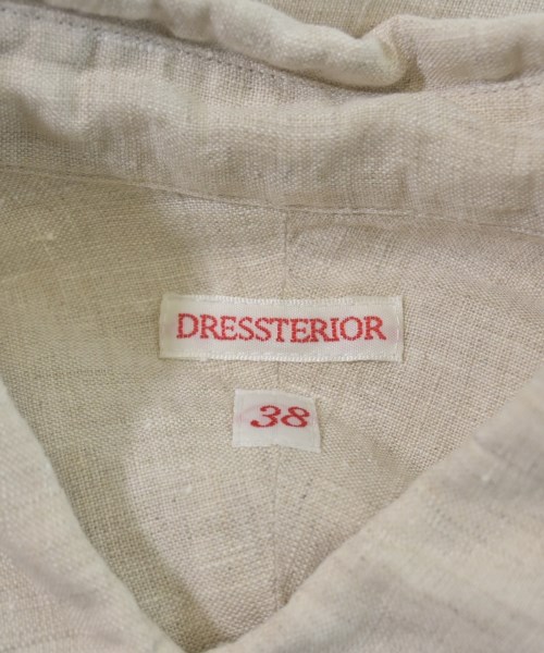 DRESSTERIOR（ドレステリア）カジュアルシャツ ベージュ サイズ:38(M位) レディース/2200627638046