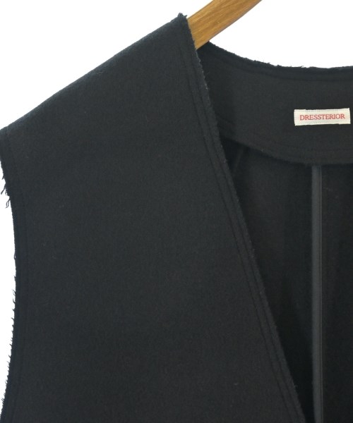 DRESSTERIOR（ドレステリア）ベスト 黒 サイズ:34(XS位) レディース/2200622038025