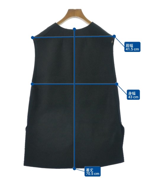 DRESSTERIOR（ドレステリア）ベスト 黒 サイズ:34(XS位) レディース/2200622038025