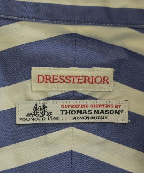DRESSTERIOR（ドレステリア）カジュアルシャツ 青 サイズ:F レディース/2200628054043