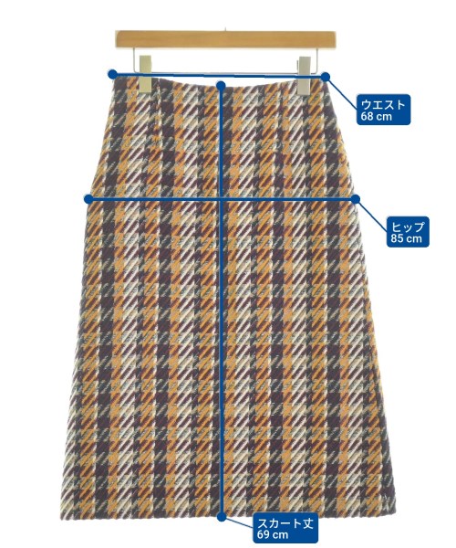 DRESSTERIOR（ドレステリア）ひざ丈スカート オレンジ サイズ:38(M位) レディース/2200636839021