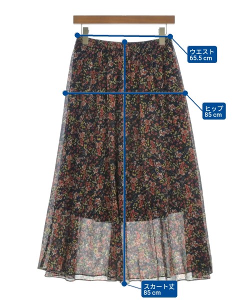 DRESSTERIOR（ドレステリア）ロング・マキシ丈スカート 黒 サイズ:36(S位) レディース/2200628004222