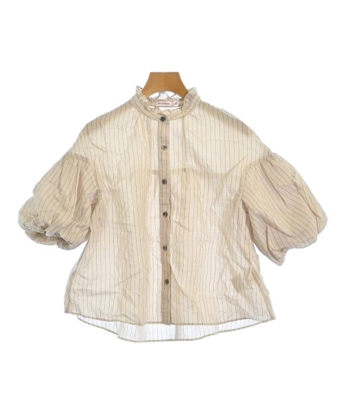 DRESSTERIOR(ドレステリア)ブラウス ベージュ サイズ:36(XS位)/2200642350039