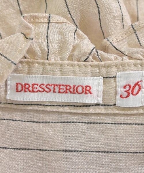 DRESSTERIOR（ドレステリア）ブラウス ベージュ サイズ:36(XS位) レディース/2200642350039
