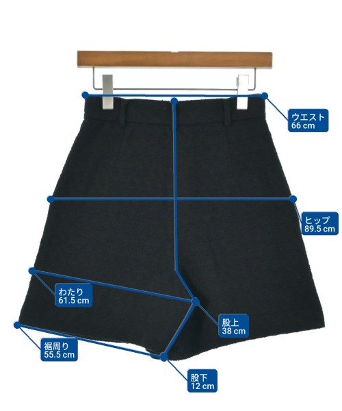 DRESSTERIOR（ドレステリア）ショートパンツ 黒 サイズ:36(S位) レディース/2200642827098