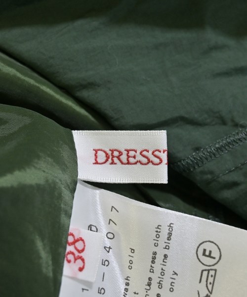 DRESSTERIOR（ドレステリア）ワンピース 緑 サイズ:38(M位) レディース/2200643692046