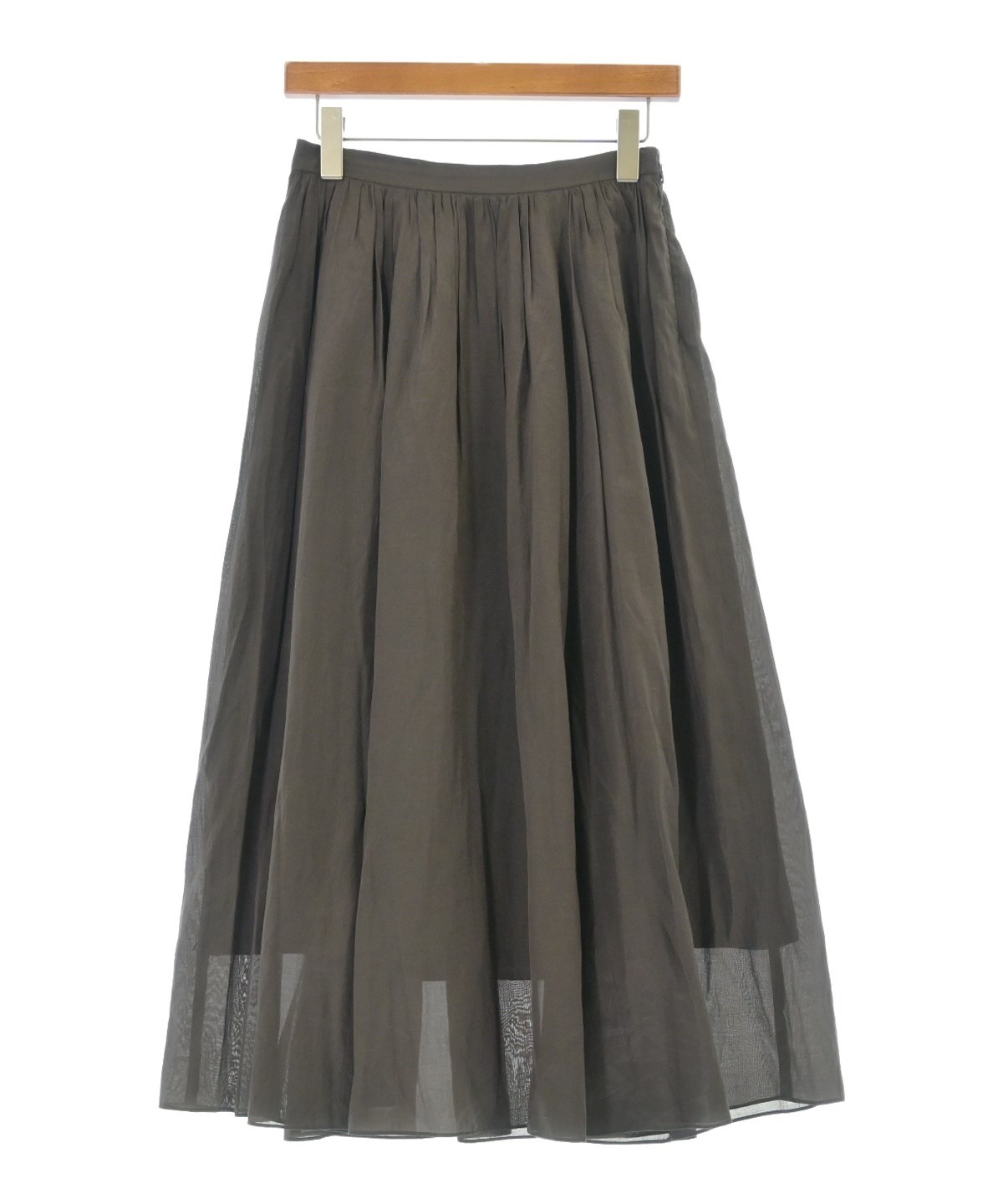 【美品】 ドレステリア　ロングスカート DRESSTERIOR（ドレステリア）ロング・マキシ丈スカート 茶