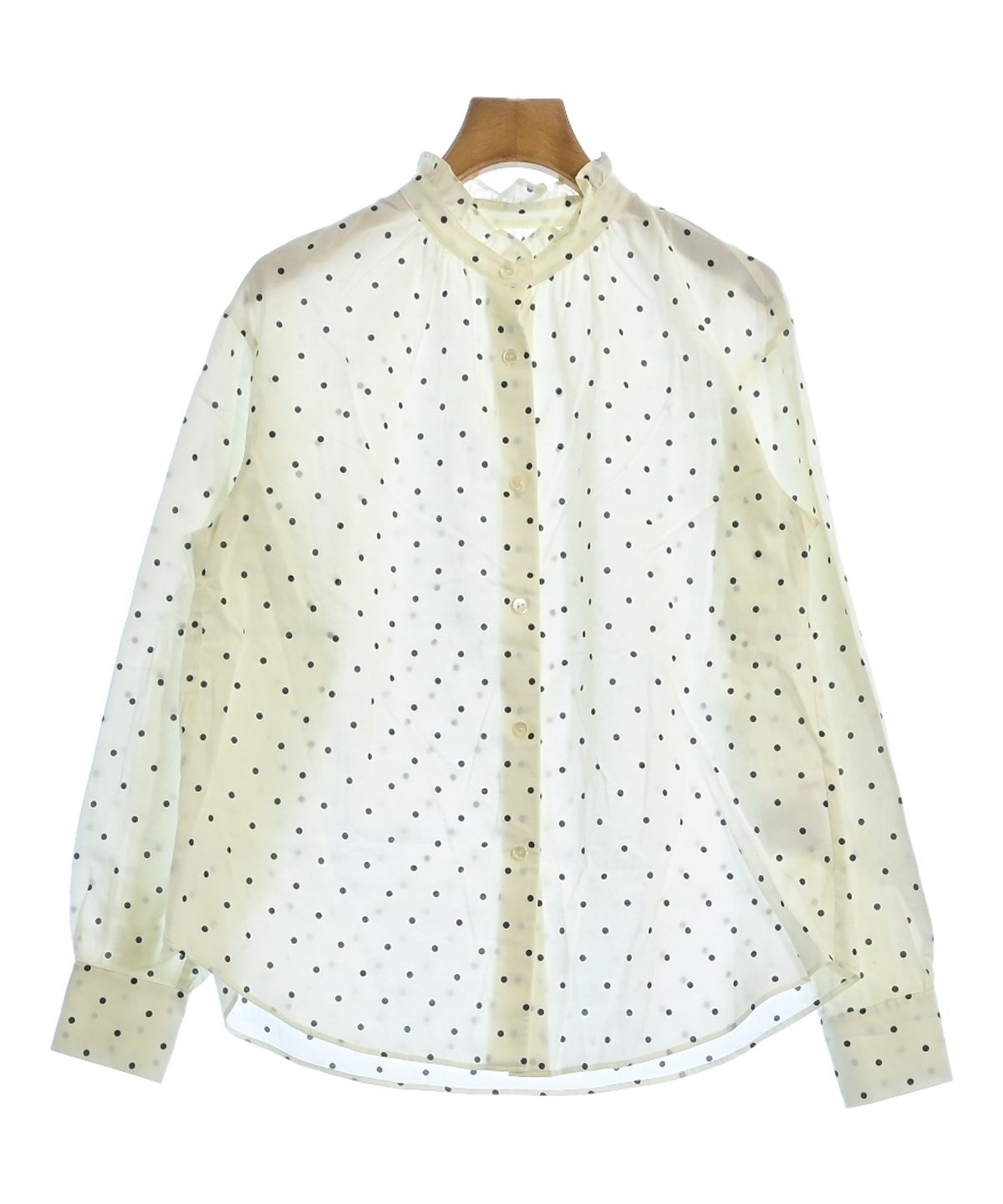 DRESSTERIOR カジュアルシャツ レディース ドレステリア 中古　古着 DRESSTERIOR（ドレステリア）ブラウス 白 サイズ:36(S位