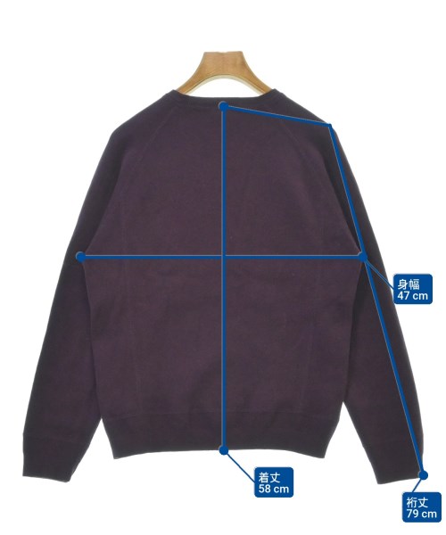 DRESSTERIOR（ドレステリア）スウェット 紫 サイズ:34(XS位) レディース/2200611007056