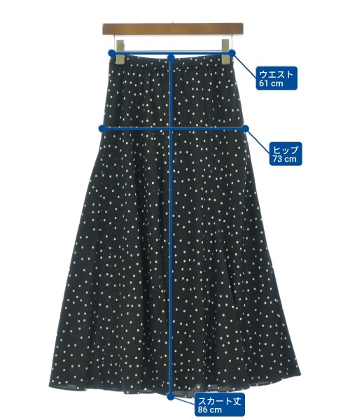 DRESSTERIOR（ドレステリア）ロング・マキシ丈スカート 紺 サイズ:34(XS位) レディース/2200615652030