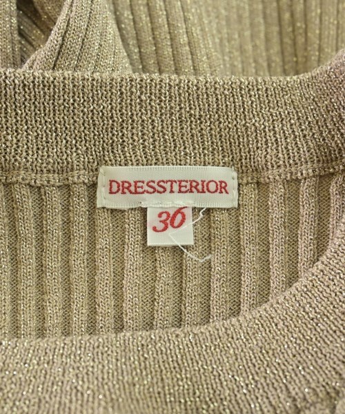 DRESSTERIOR（ドレステリア）ニット・セーター ベージュ サイズ:36(S位) レディース/2200623093030