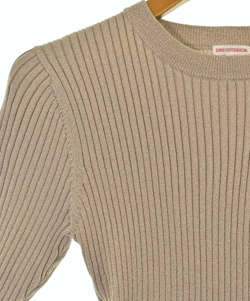 DRESSTERIOR（ドレステリア）ニット・セーター ベージュ サイズ:36(S位) レディース/2200623093030