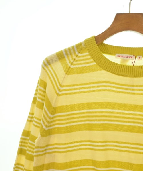 DRESSTERIOR（ドレステリア）ニット・セーター 黄 サイズ:S メンズ/2200628636041