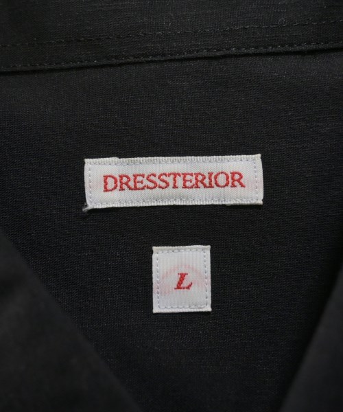 DRESSTERIOR（ドレステリア）カジュアルシャツ 黒 サイズ:L メンズ/2200629566170