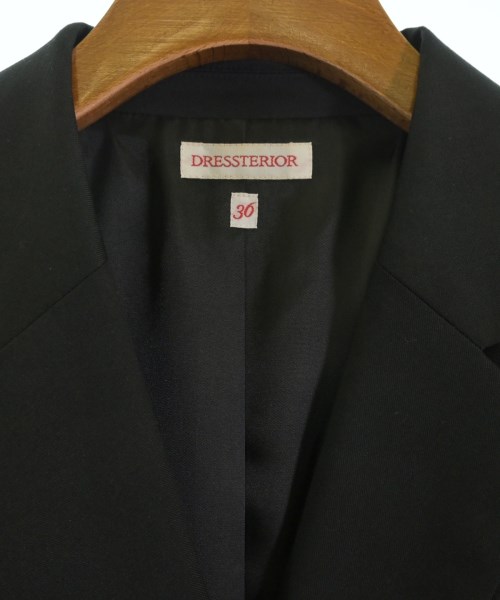 DRESSTERIOR（ドレステリア）ジャケット 黒 サイズ:36(S位) レディース/2200618126033