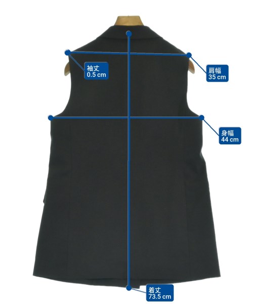 DRESSTERIOR（ドレステリア）ジャケット 黒 サイズ:36(S位) レディース/2200618126033