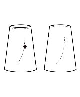 DRESSTERIOR（ドレステリア）ロング・マキシ丈スカート 青 サイズ:38(M位) レディース/2200629374102