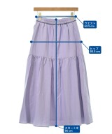 DRESSTERIOR（ドレステリア）ロング・マキシ丈スカート 紫 サイズ:38(M位) レディース/2200629374331