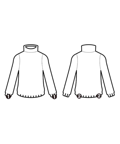 DRESSTERIOR（ドレステリア）ニット・セーター 白 サイズ:38(M位) レディース/2200634014048