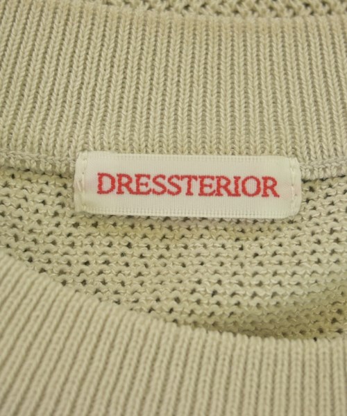 DRESSTERIOR（ドレステリア）ニット・セーター ベージュ サイズ:L メンズ/2200607135046